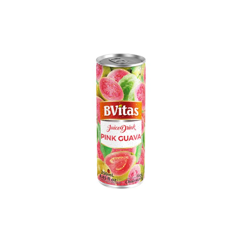pink guava juice drink