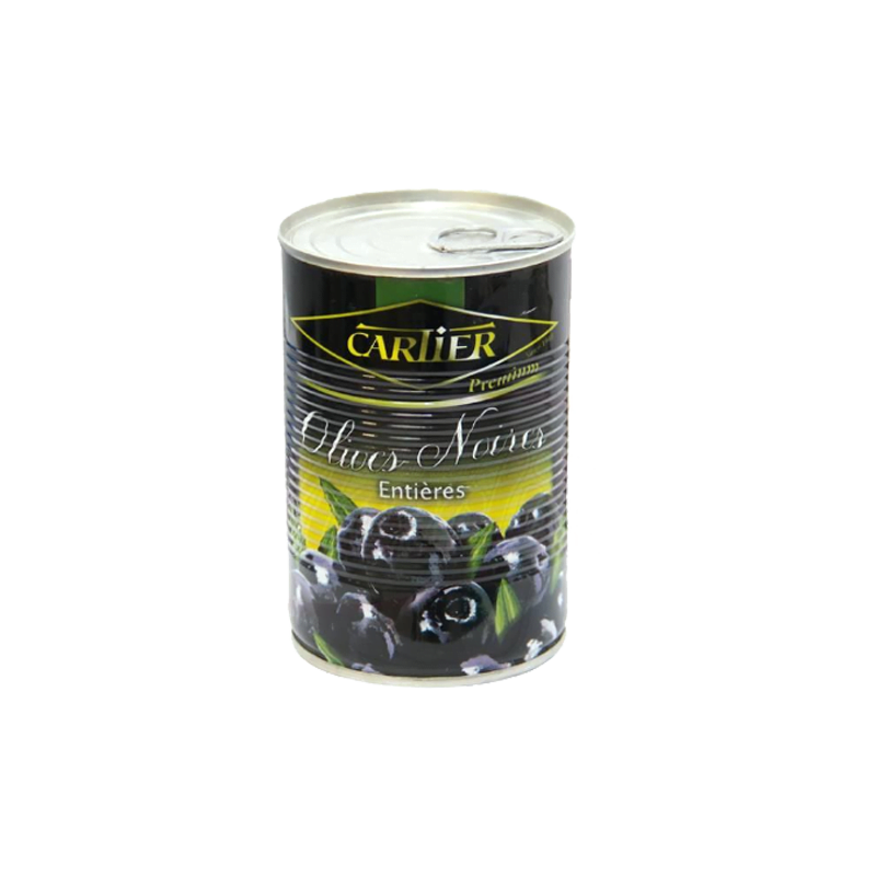 CARTIER Olives noires 400g