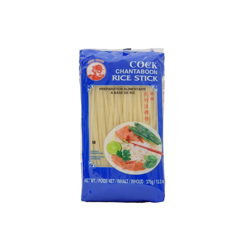 Cock brand Chantaboon rice stick 375g
