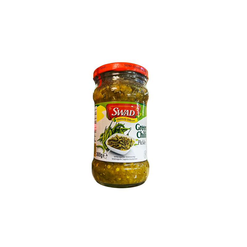 Swad green chilli pickle 300g